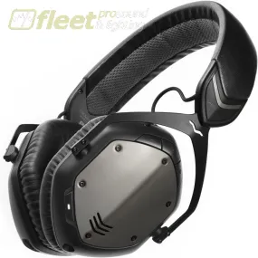 V-MODA XFBT3-GNBK Crossfade 3 Wireless Codex Gunmetal Black Bluetooth Headphones