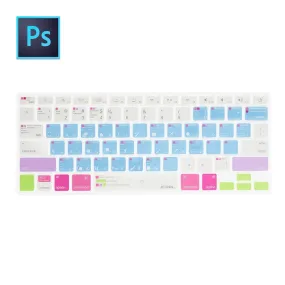 VerSkin   Photoshop Shortcut Keyboard Protector (US-Layout)