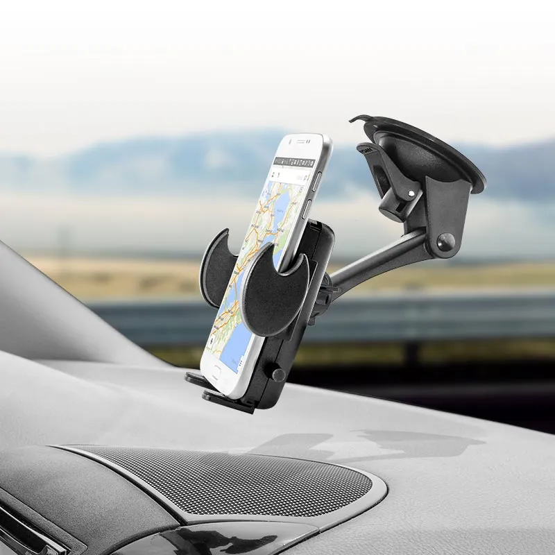 Windshield or Dash Mega Grip™ Phone Car Holder Mount for iPhone, Galaxy, and Note