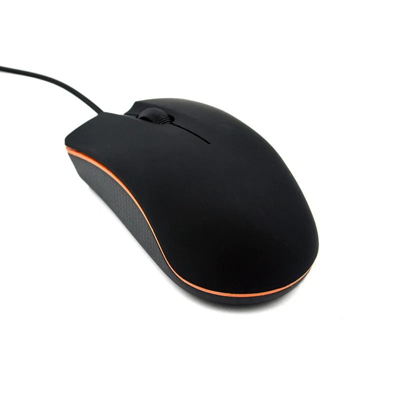 Wired Mouse 1200DPI Computer Office Mouse Non Slip Matte Texture Business Office Home Laptop Wired Mouse Accessories