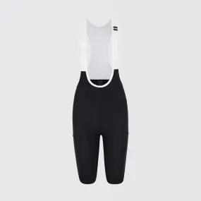 Women's Base Cargo Bib Shorts - Black