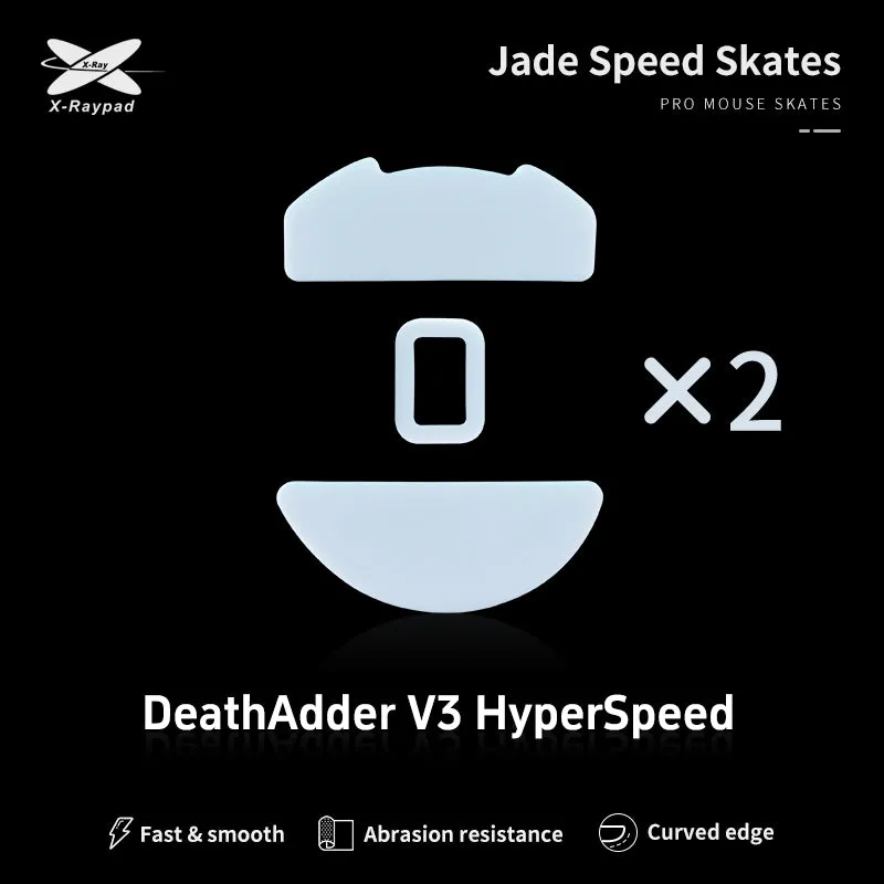 X-Raypad Jade Mouse Skates for Razer Deathadder V3 HyperSpeed