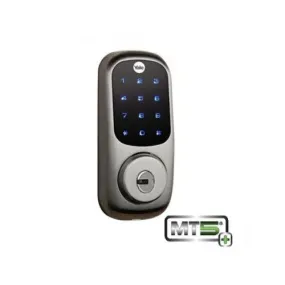 Yale Real Living Electronic Deadbolt with Mul-t-lock MT5  cylinder