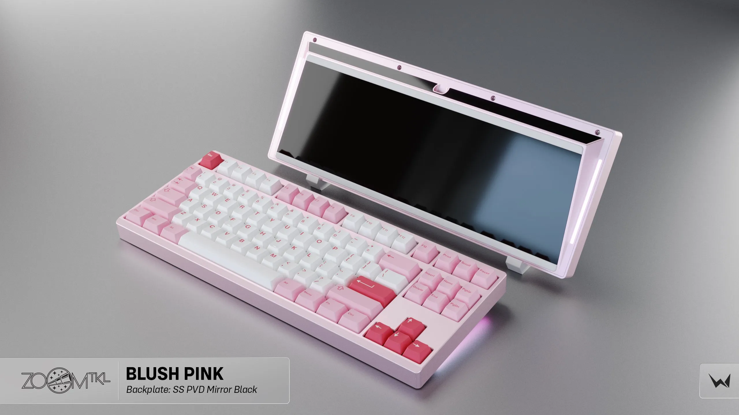 Zoom TKL Essential Edition - Blush Pink Mechanical Keyboard Kit