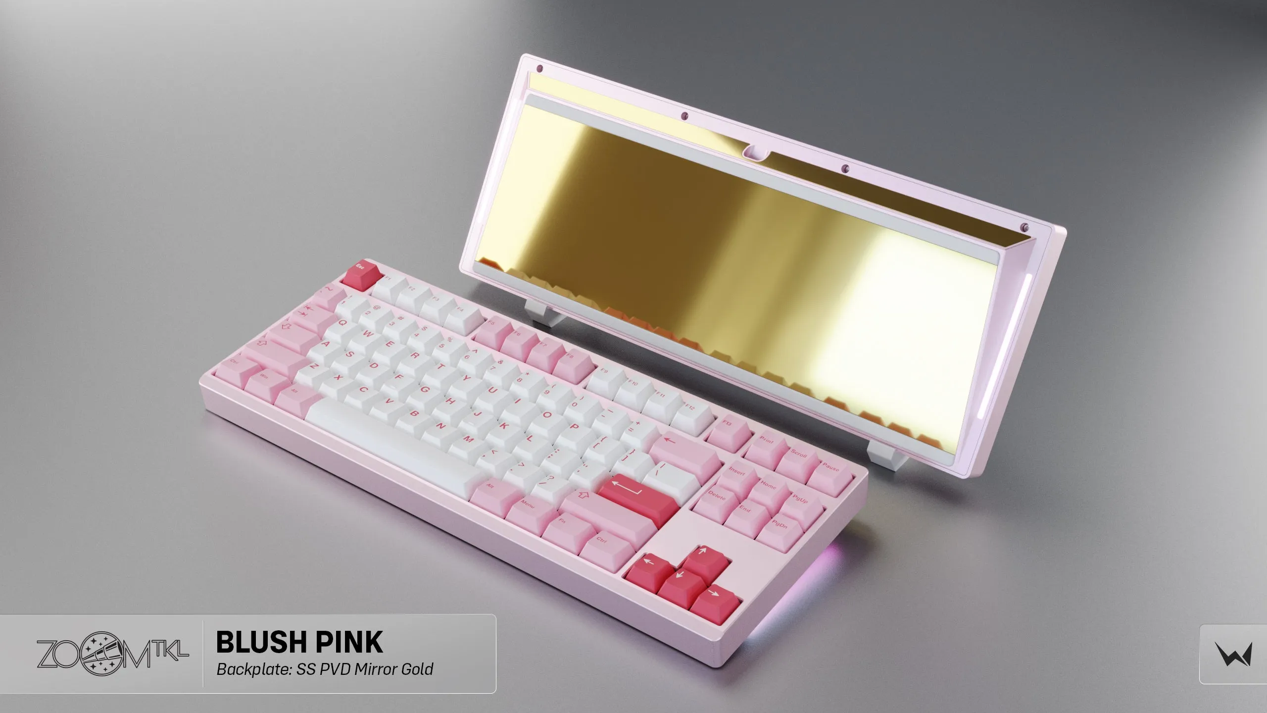 Zoom TKL Essential Edition - Blush Pink Mechanical Keyboard Kit