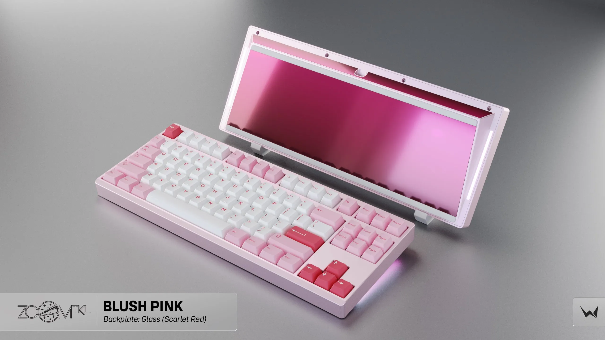 Zoom TKL Essential Edition - Blush Pink Mechanical Keyboard Kit